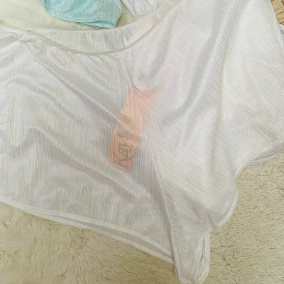 Vintage - White Lounge Shorts - Picture 2 of 5